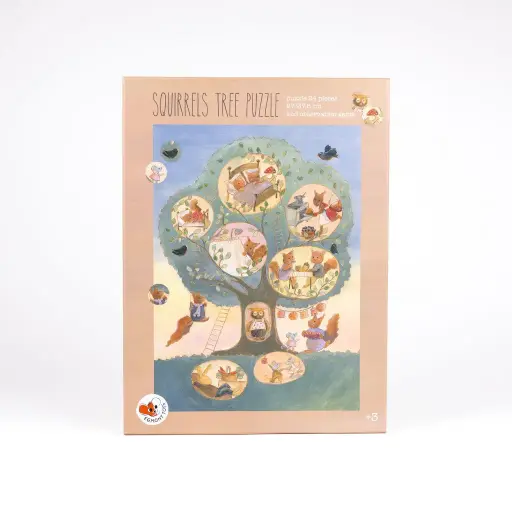 [567165] Egmont | Puzzel Eekhoorn Boom 24-delig