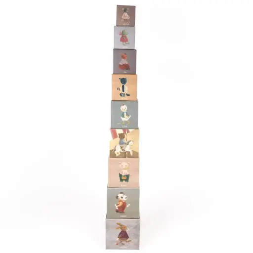 [567196] Egmont | Stapelpyramide Vrienden Stapelblokken