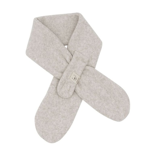 [567512] Maximo | Sjaal Streckschal Fleece Hellbraunmeliert