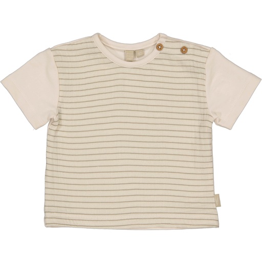 Levv | T-shirt Boys Martin Striped Taupe