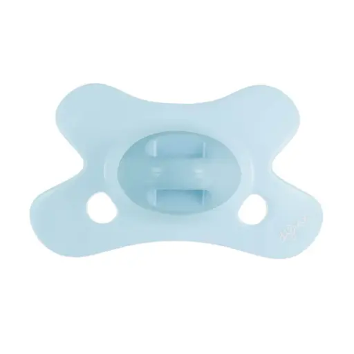 [568095] Difrax | Fopspeen Dental Gems Blue Topaz 0-6M