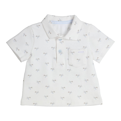 Gymp | T-shirt Boys Josca White/Light Blue