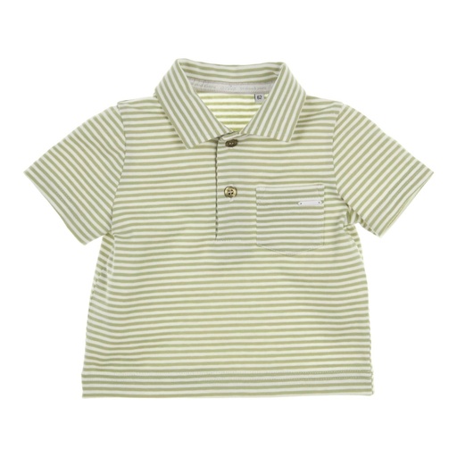 Gymp | T-shirt Boys Devon Green/White