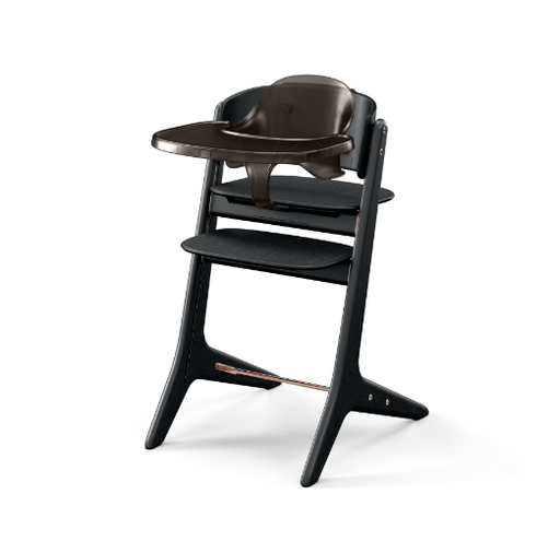 [568528] Cybex | Eetstoel Lemo Platinum 3 in 1 Black Wood/Black