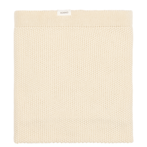 [568581] Koeka | Deken Wieg Lisbon Powder White 75x90cm