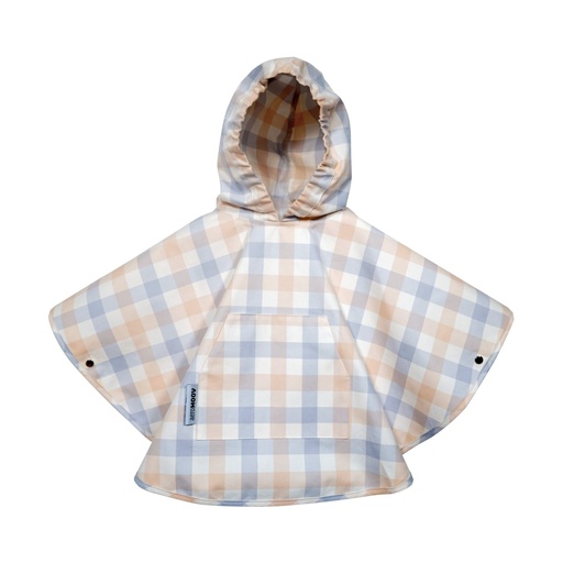 [568646] Aeromoov | Poncho Rain Checker Grey Cream 
