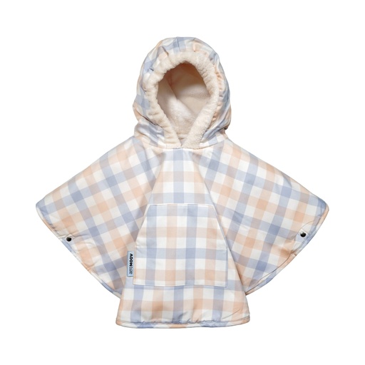[568649] Aeromoov | Poncho Rain Checker Grey Cream