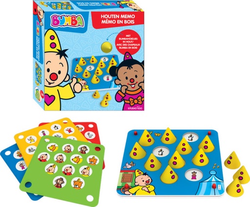 [568977] Bumba | Gezelschapsspel Memospel Hout