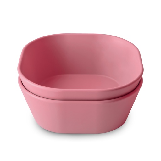 [569141] Mushie | Kom Square Dusty Rose PP Roze 2-pack