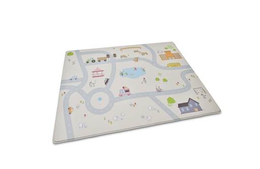 [569209] Little Gem | Speeltapijt Comfy Vinyl 100x140cm Roadmap 