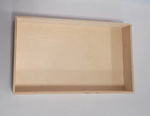 [569396] Alexander Toys | Bac à jouets en bois 50 x 30 x 7 cm