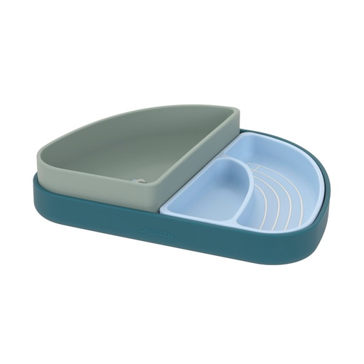 [569476] Laessig | Eetset Tiny Team Dog Bordenset Siliconen 3-delig
