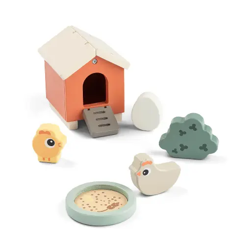 [569587] Done by Deer | Speelset Clucky Boerderij Hout