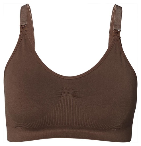 Noppies Maternity | Borstvoedingsbeha Hura Coffee Bean Naadloos