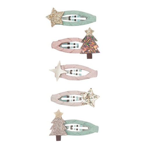 [569763] Mimi & Lula | Haarspeld X-mas Tree Mini Clips 