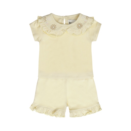 Drikje | Outfit Girls Little Bee Sand 2-delig