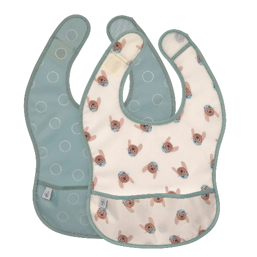 [570040] Laessig | Slabbetje Tiny Team Dog Lightweight Bib 2-pack  