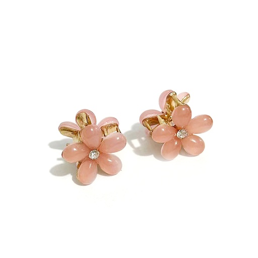 [570075]  Busy Lizzie | Haarspeld Mini Flowers Rose 2-pack