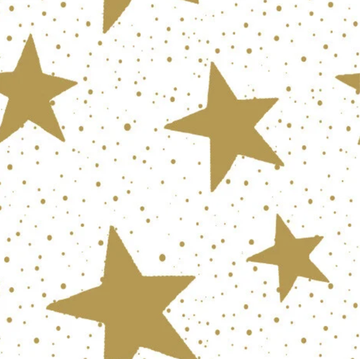 [570161] Duni | Servetten Sparkles White 3-laags 33x33cm 20-pack