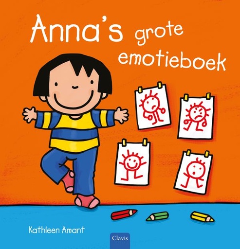 [570197] Clavis | Boek Anna's Grote Emotieboek - Kathleen Amant
