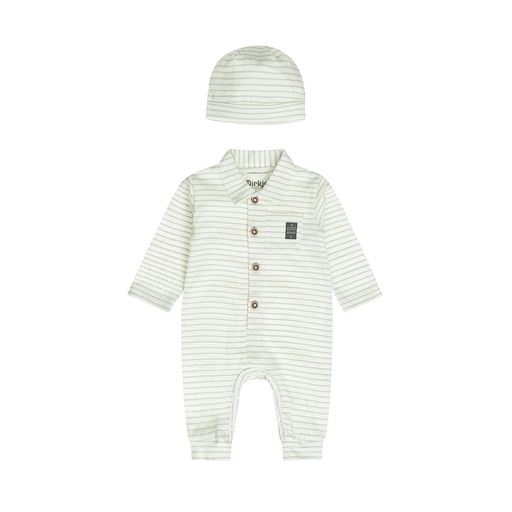 Dirkje | Outfit Boys Santa Monica Off White 2-delig