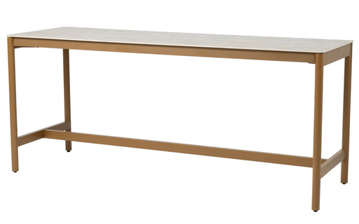 [571146] 4SO | Tuintafel Soho High Dining Table Ceramic Amber 220x75x95cm 