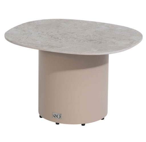 [571169] 4SO | Tuintafel Sofie Coffee Table Frame Latte 50x60x35cm  