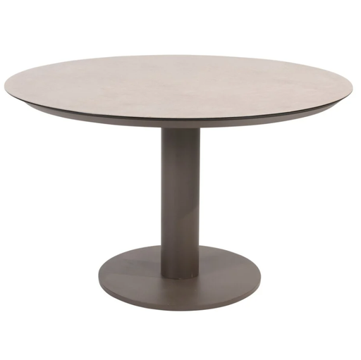 [571186] 4SO | Tuintafel Sarah Dining Table Printed Ceramic Terre Ø120cm  