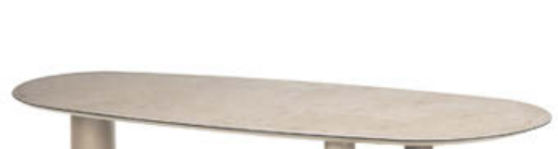 [571187] 4SO | Blad vr Tuintafel Denia Dining Table TOP Latte Ceramic Print  240x105cm 