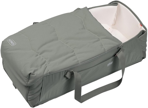 [571188] Voksi | Babynest Carry Me Meadow Green Cream