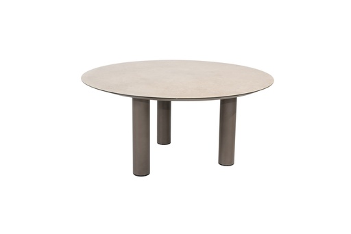 [571202] 4SO | Tuintafel Donato Dining Table Terre Ceramic Print met 3 Poten Ø160cm H75