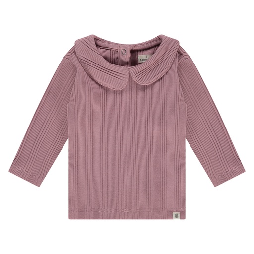 A Tiny Story | T-shirt Girls Longsleeve Rouge