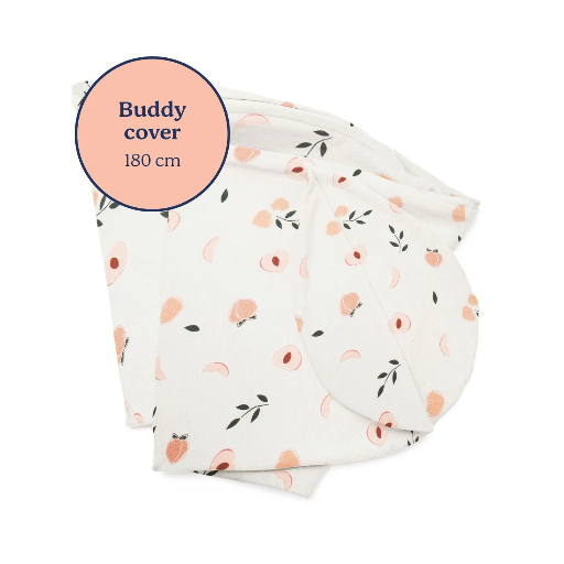 [572230] Doomoo | Positioneringskussenhoes Buddy Cover Peaches