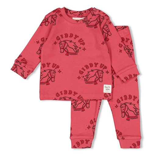 Feetje | Pyjama Howdy Holly Premium Sleepwear Berry