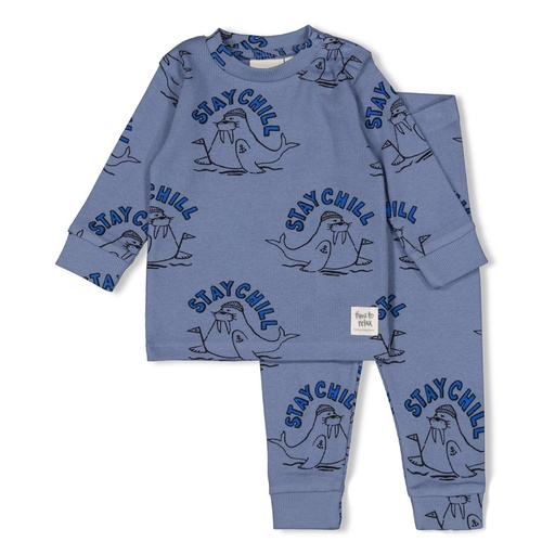 Feetje | Pyjama Willy Walrus Premium Sleepwear  Blue