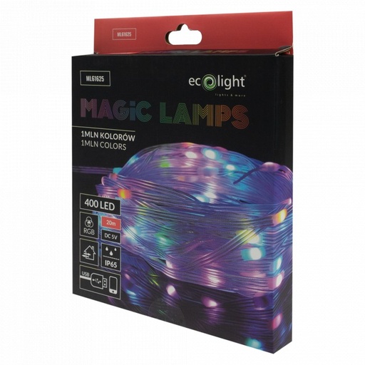 [572805] Mary’s | Lamp Magic Lamps 400Led Multicolor 20m