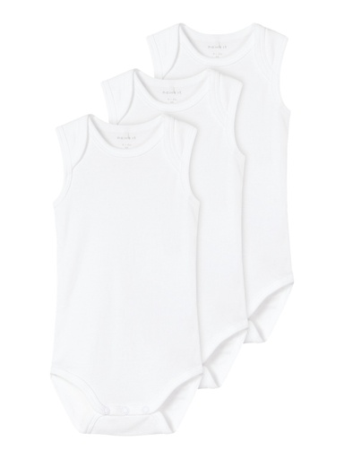 Name it | Body Uni Bright White 3-pack