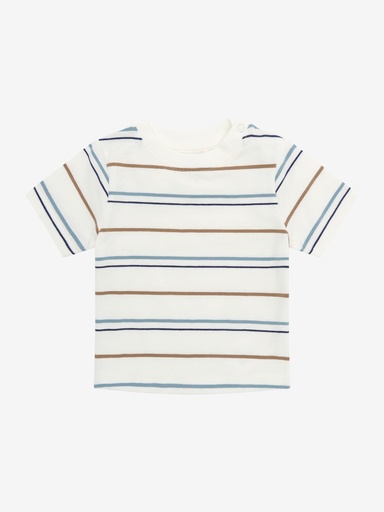 Enfant | T-shirt Boys Stripe Egret