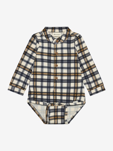 Minymo | Body Boys Longsleeve White Swan