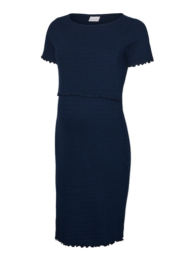 Mamalicious | Jurk Mlmilly Pageant Blue