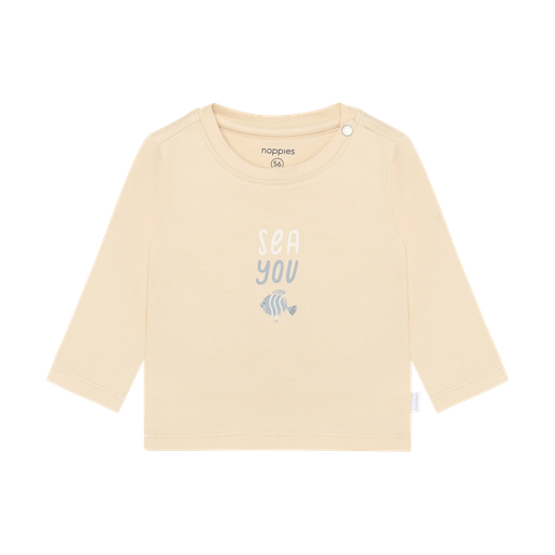 Noppies | T-shirt Uni Longsleeve Wood Ash