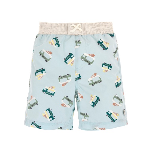Laessig | Zwemshort Ice Cream Truck Illusion Blue