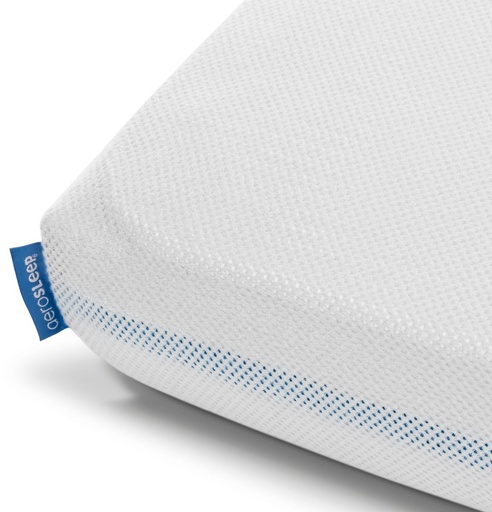 [575060] Aerosleep | Hoeslaken vr Wieg White 50x90cm