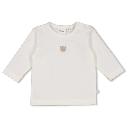 Feetje | T-shirt Uni The Knits Longsleeve Off White