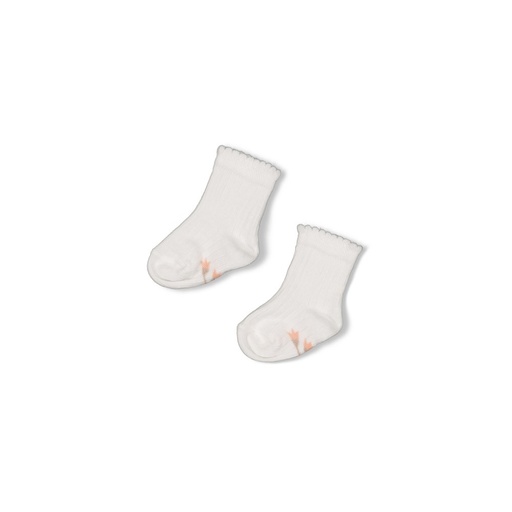 Feetje | Kousen Girls Delicate Flower Off White