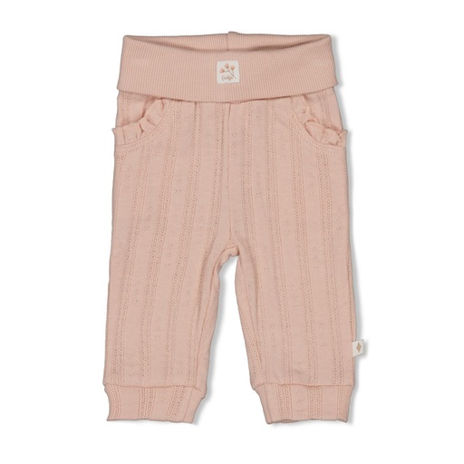 Feetje | Broek Girls Delicate Flower Light Pink