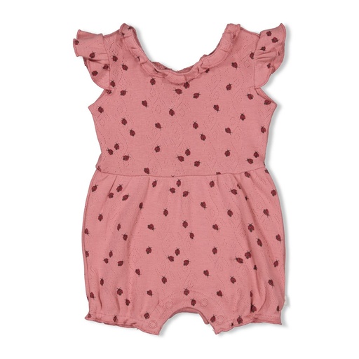 Feetje | Kruippak Girls Ladybug Pink