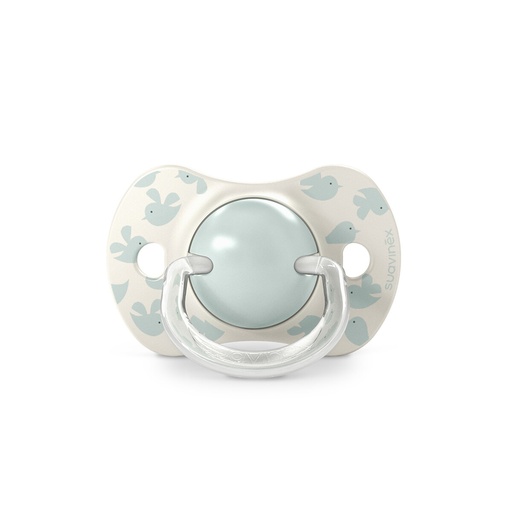 [575530] Suavinex | Fopspeen Birdies Siliconen SXPRO Groen 6-18M 2-pack