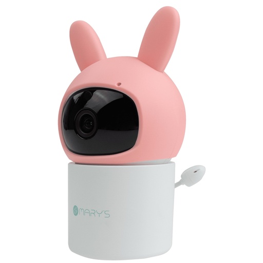 [575745] Mary’s | Camera Wifi Baby Monitor Draaibaar Pink Rabbit