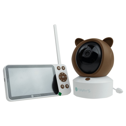 [575748] Mary’s | Babyfoon Wifi Baby Monitor 2in1 Camera Brown Bear
